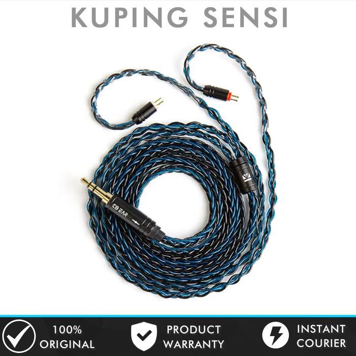 Bose - KBEAR ST12 8 Core 4N OFC Silver Plated Kabel Earphone IEM Upgrade Cable