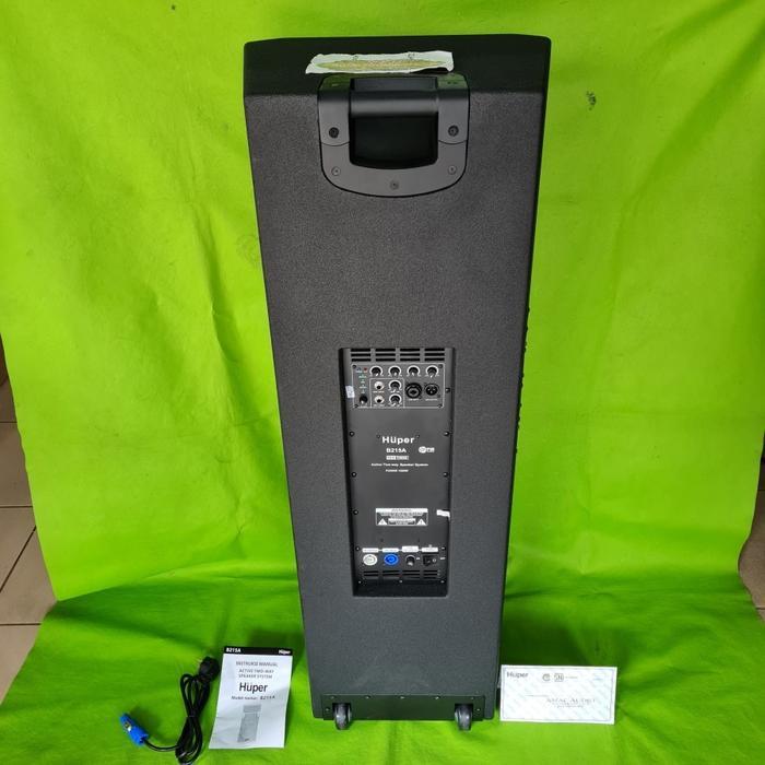 Paket Soundsystem Huper B-215A B-118A Speaker Aktif Huper B215A B18A Co
