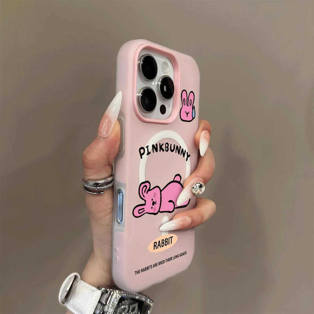 Kartun Kelinci Luar Negeri Case Hp Iphone 17 Pro Max 13 11 15 14 16 Plus 16 Pro Max 12 Pro Case