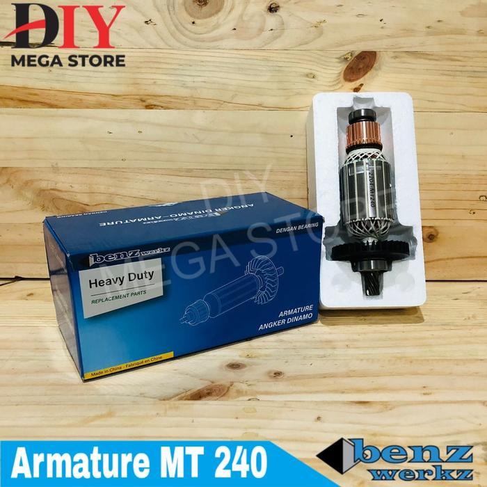 Armature Benz Angker Dinamo Mesin Cutt Off Maktec Mt 240 Mt-240 Mt240