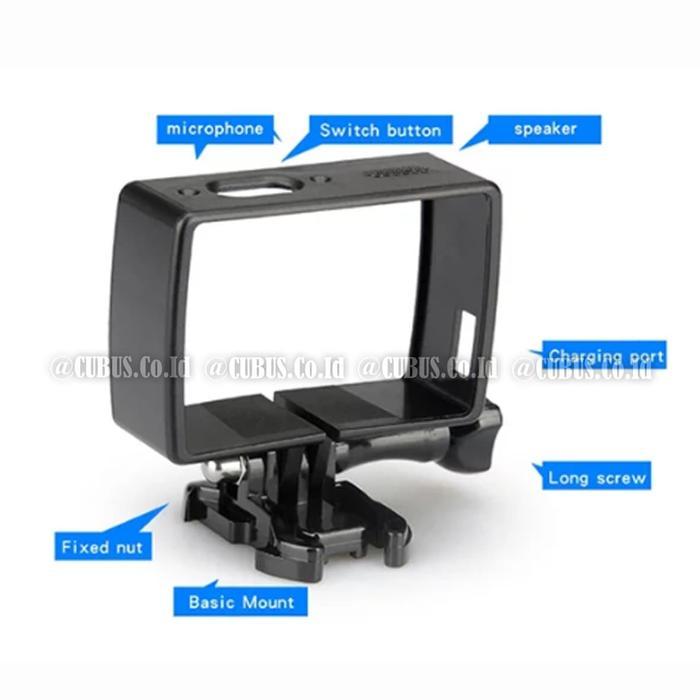 Frame Case Side Plastic For Xiaomi Yi2 4K,Yi Lite,Yi 4K+ Action Camera