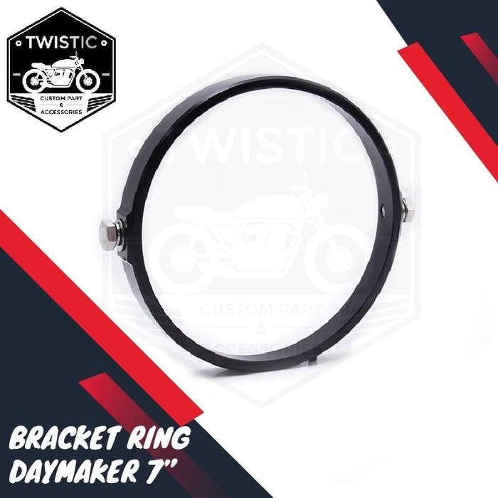 Bracket Breket Dudukan Pangkon Daymaker 7 Inch Motor Custom