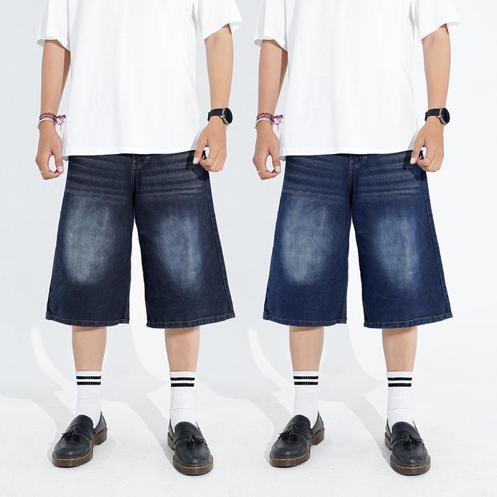 Jorts Pants Baggy Jeans / Celana Jeans Pria