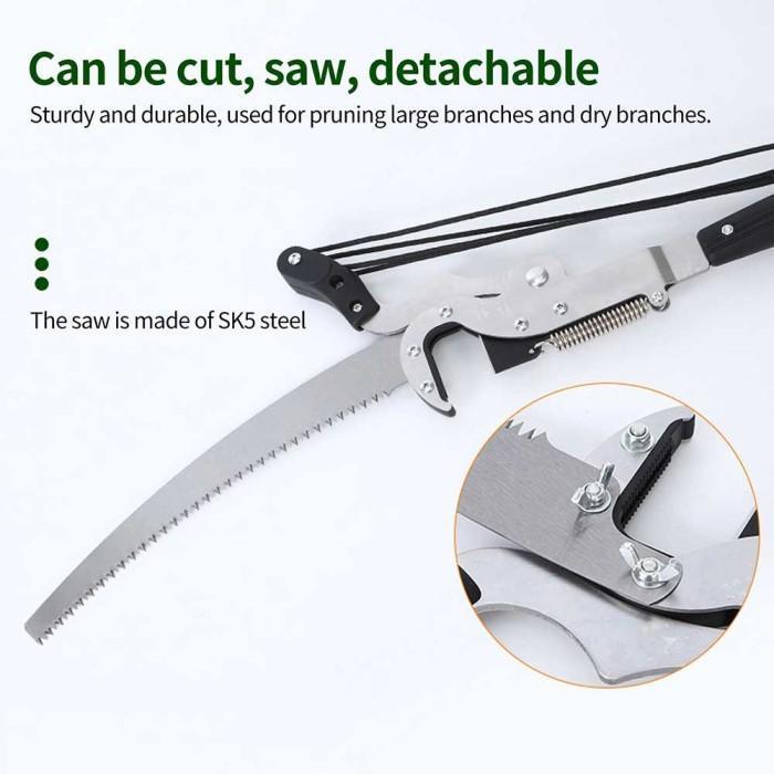 Gergaji Pemotong Dahan Ranting Galah Alat Potong Ting Dahan Ranting