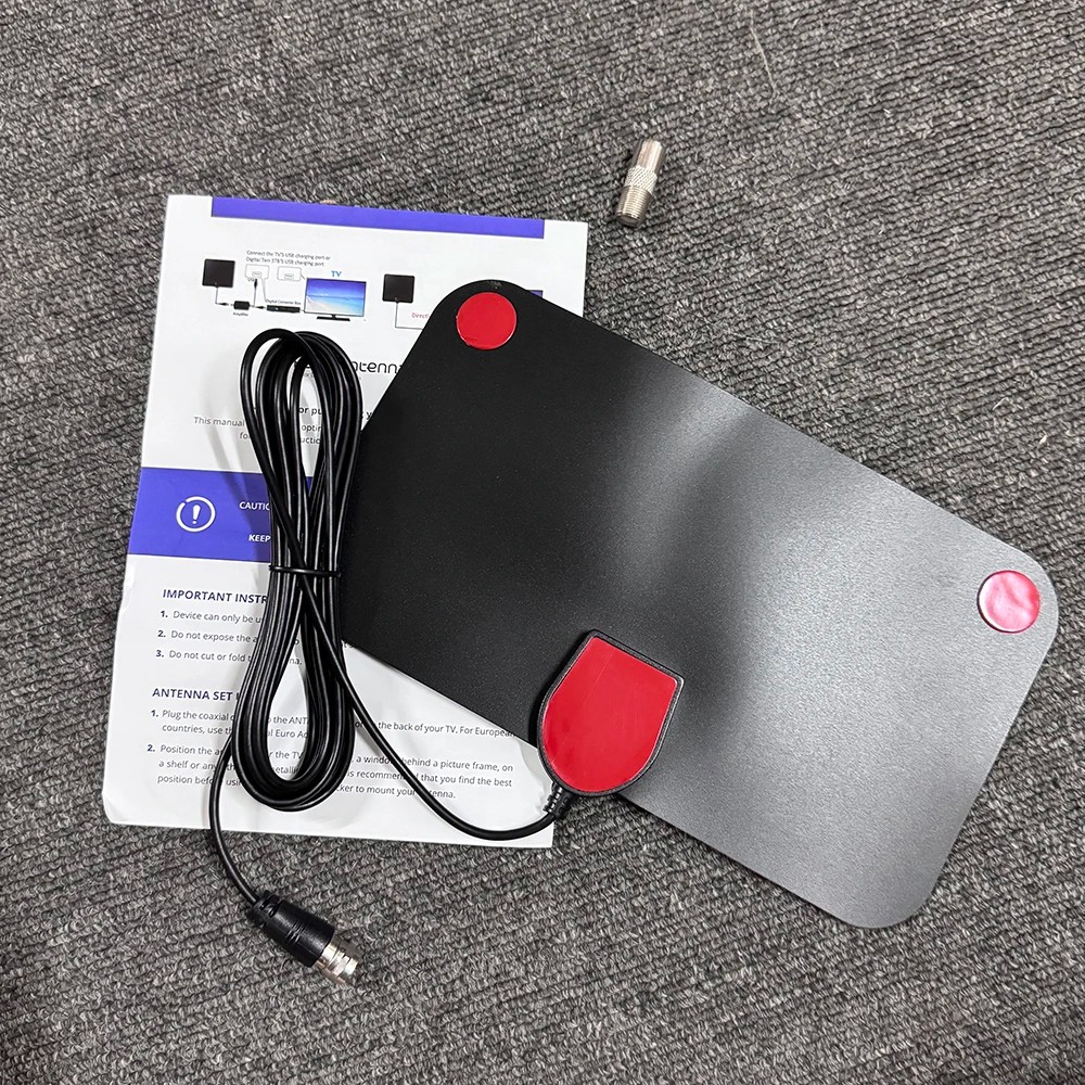 High-Gain High-Definition Tv Digital Tv Box Digital Tv Antenna Booster Act Indoor Antenna Flat