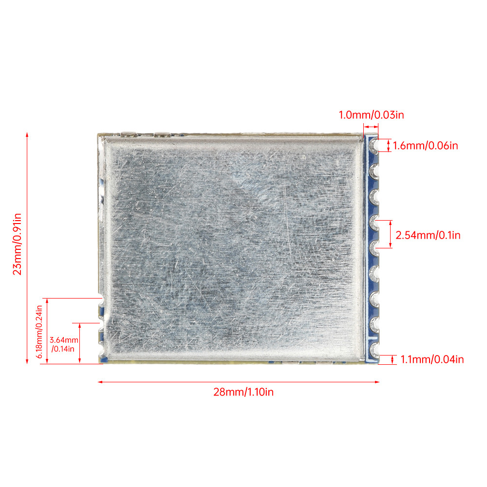 RX5808 RECEIVER MODULE SPI CONTROL AUDIO VIDEO RECEIVING MODULE FOR FPV SYSTEMS RC DIY ELECTRONIC