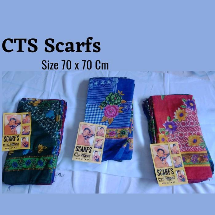 (isi 12 pcs)CTS hijab scarf noSegiempat kecil ikat nenek