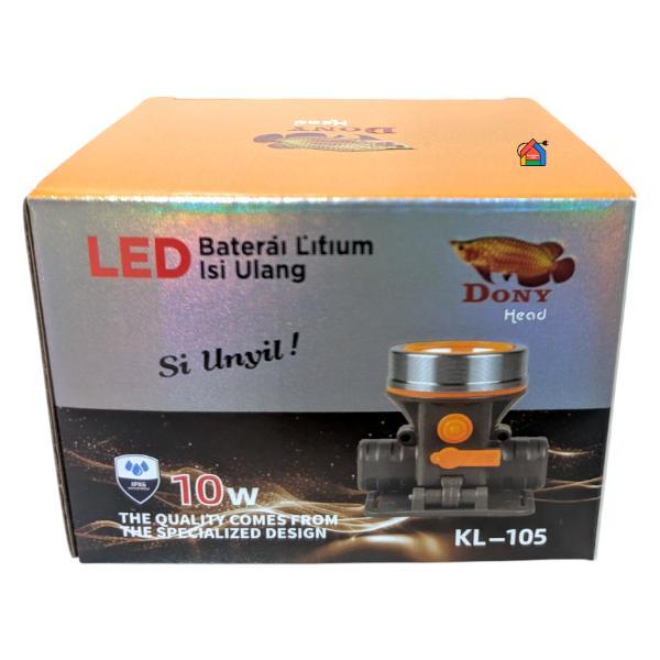 Senter Kepala Dony KL-105 Si Unyil (10W) / Dony Senter Kepala KL-105 / KL 105 / KL105 [Cahaya