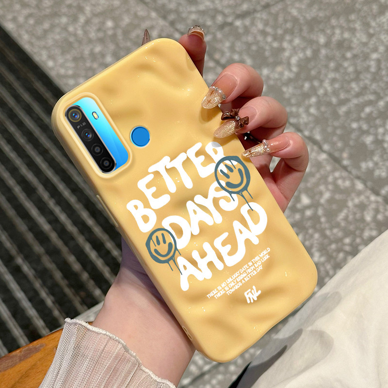 Casing Hp Untuk Realme 5 5i 5s 6i C3 C3i Narzo 10 Narzo 10A Narzo 20A Case Casing pola Papan catur d