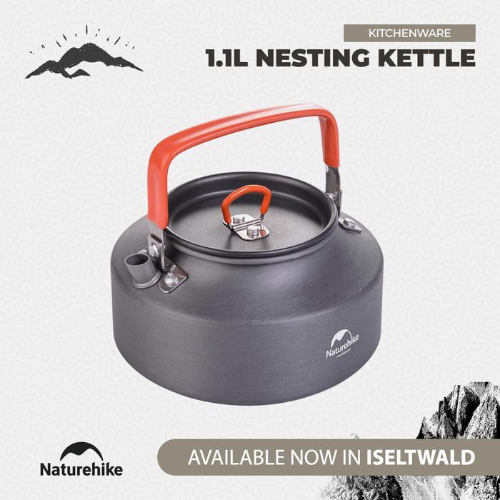 Teko Camping 1.1L Naturehike Nesting Kettle NH17C020-H