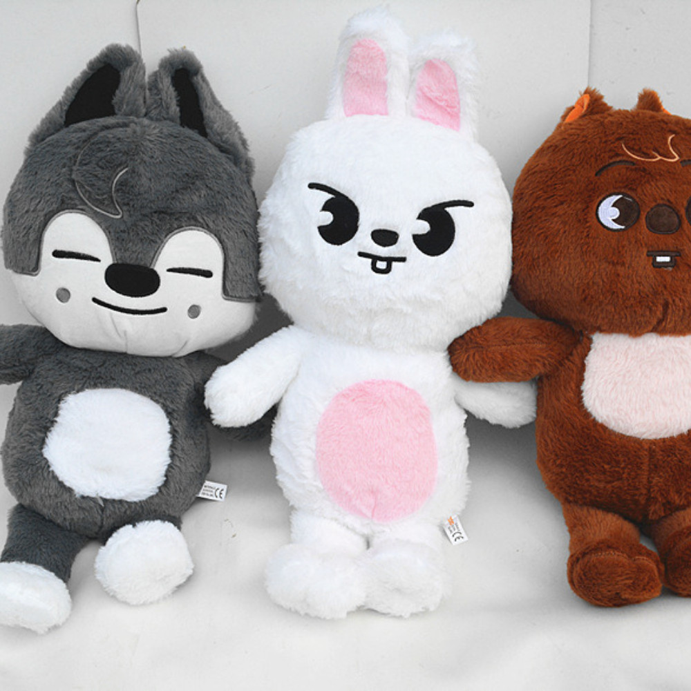 Skzoo Teddy Doll Skzoo Cartoon Stuffed Animal Soft Doll Toys Room Decor Children Fans Gift