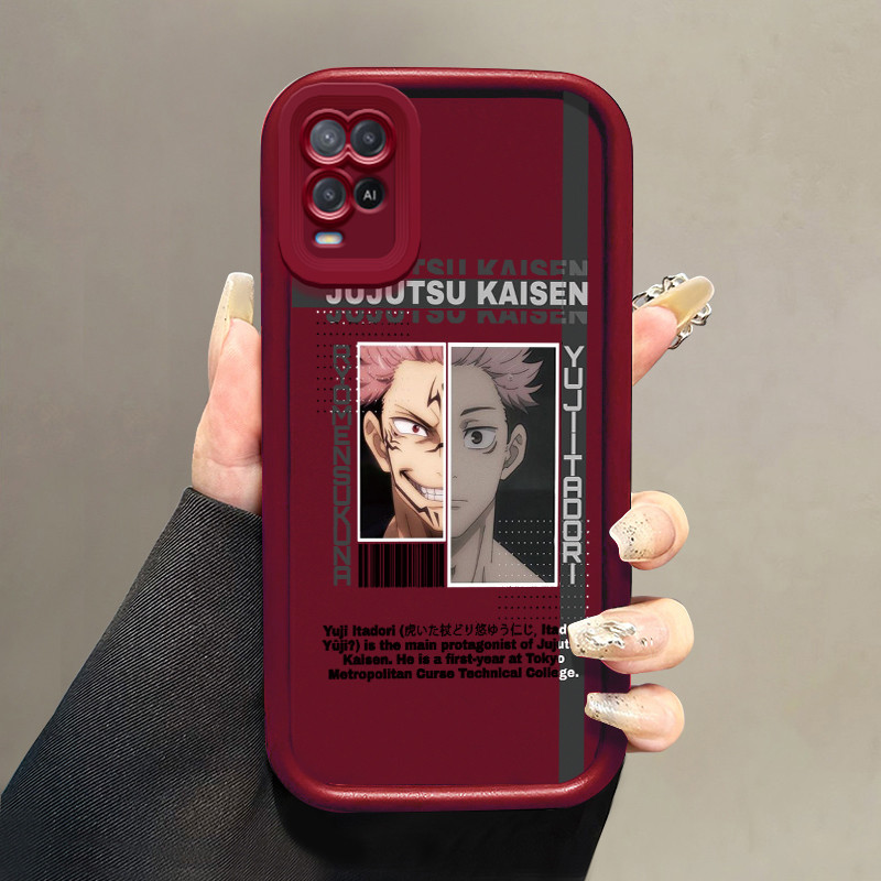 Casing Hp untuk OPPO A54 Case Pria Keren Anime series Phone Kesing silikon Cesing Softcase kasing