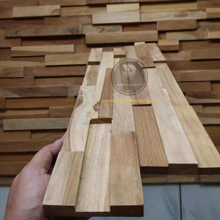 Hiasan Dinding Kayu Jati_Wood Panel_Wall Panel Jati