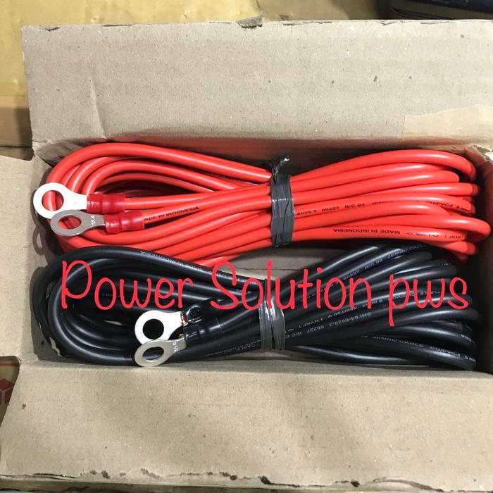 JUMPER KABEL AKI 5 METER 6MM RING O