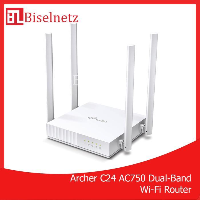 Tp-Link Archer C24 Ac750 Dual Band Wi-Fi Router Tplink Archer C 24