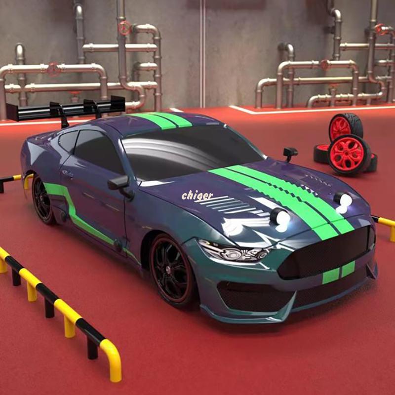 4WD Remote Control Car 1:16 2.4G 40km/h High Speed Drift Mustang GT Sports Remote Control Sports Car