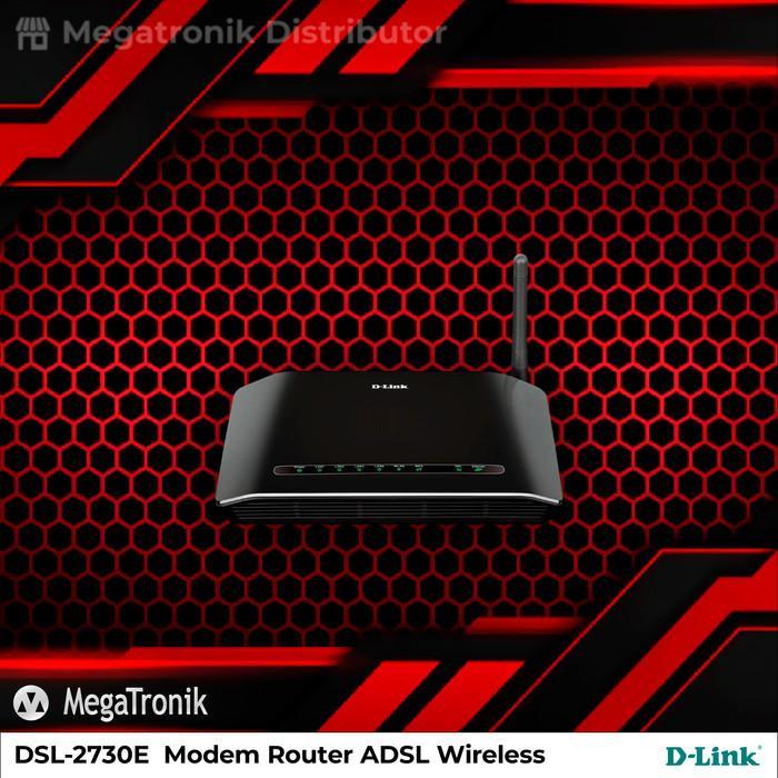 Modem Router Adsl Wireless D-Link Dsl-2730E