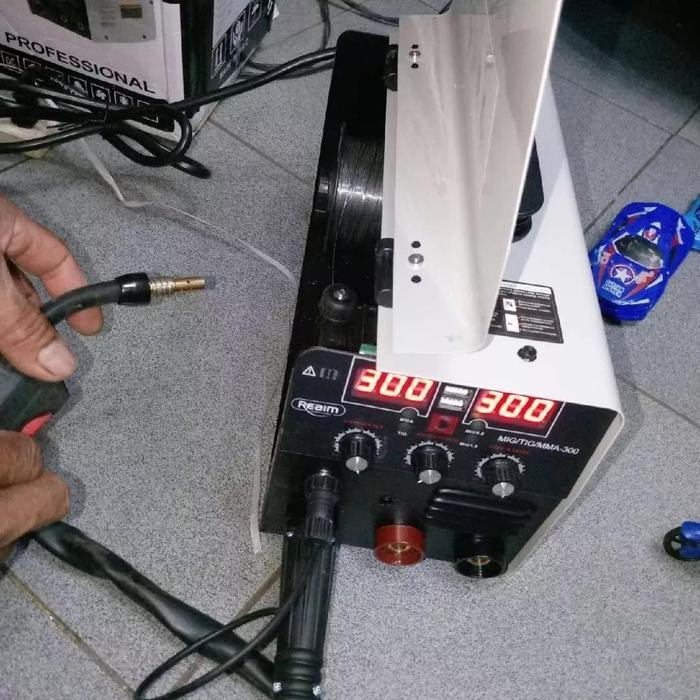 REAIM Mesin Las Inverter ZX7-285 IGBT 450 Watt Trafo Las Welding Machine Tools Anti-stick Efisien