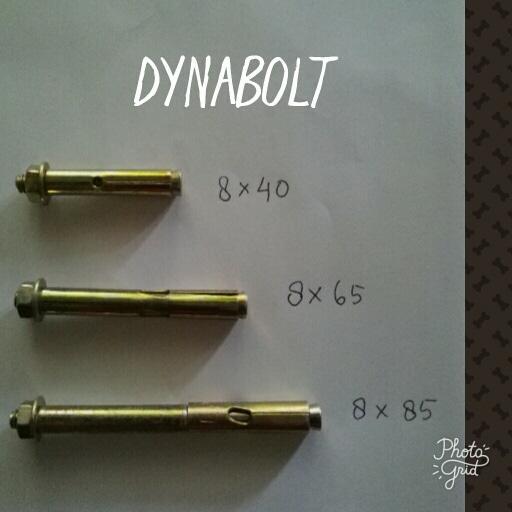 Baut beton / dynabolt 8 x 85 mm