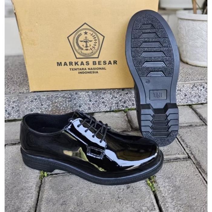 Sepatu Pdh Mabes Tni - Sepatu Pdh Tni Ad, Al, Au - Sepatu Pdh Tni Ad Shoes Pria Pantofel Kantoran