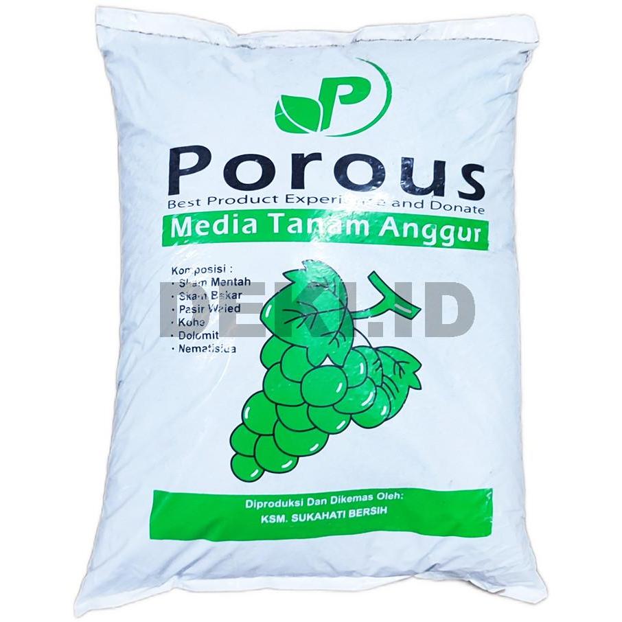 "New" Media Tanam Anggur Porous Tanah Organik Steril Siap Pakai