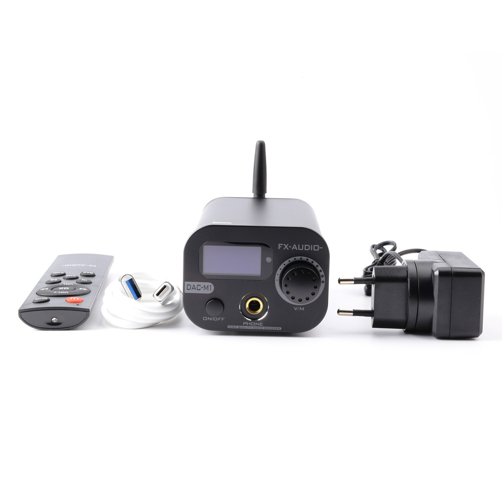 FX AUDIO DAC-M1 Bluetooth decoder Headphone Amplifier CSR8675 APTX-HD LDAC DSD512 ES9038Q2M DAC