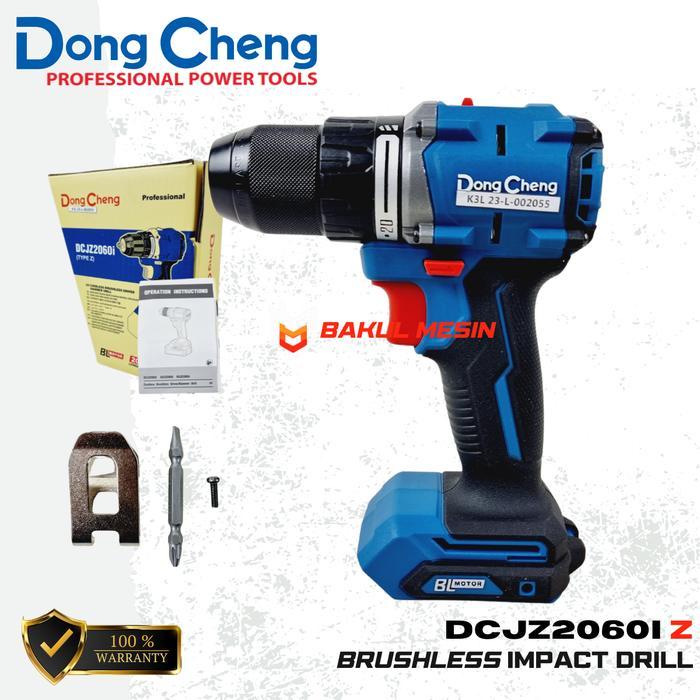 Dongcheng Dcjz2060I Z Impact Drill Bor Tembok Brushless Dcjz 2060I
