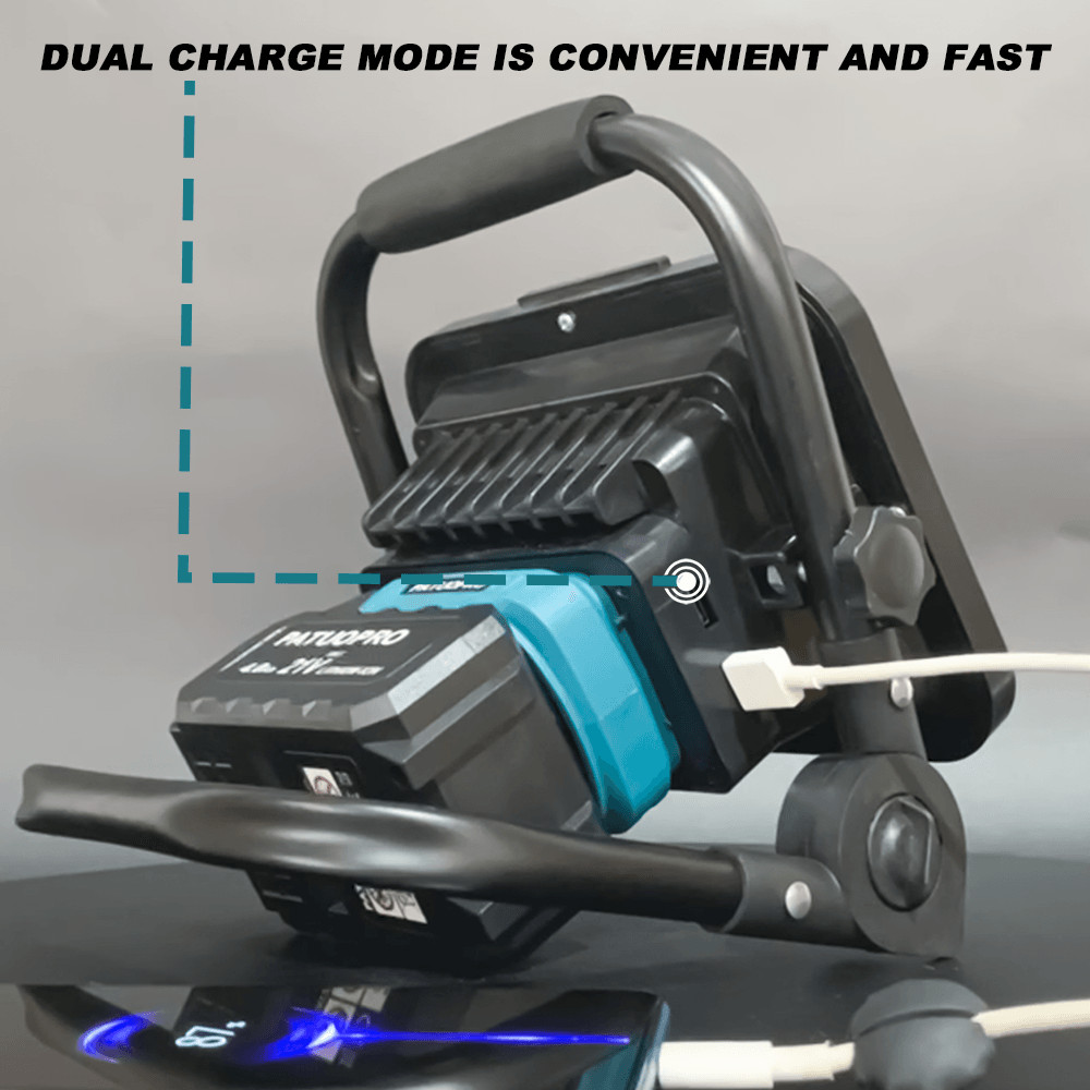 4 INCH 48 LED DUAL USB ANGLE ADJUSTABLE CORDLESS WORKING LIGHT OUTDOOR FLASHLIGHT CAMPING LAMP