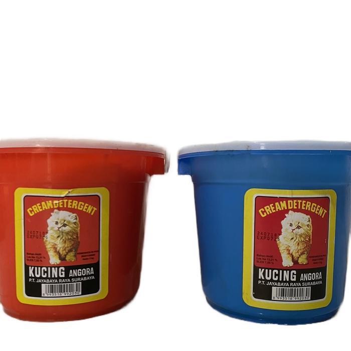 Sabun Cream Cap Kucing Anggora Kemasan Ember 3kg Anti Noda - Hitam, Soap