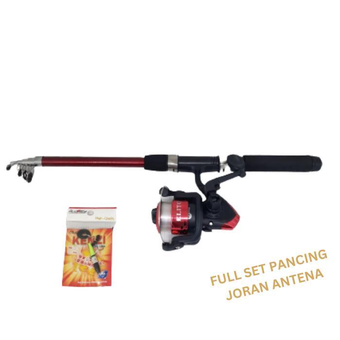Set Pancing Murah Alat Pancing Joran Reel Super Murah Antena 150 + Reel 200 Atom Gratis Ongkir