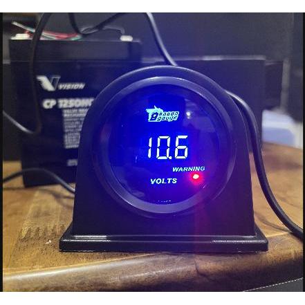 Digital Gauge Indikator Mobil Dragon Gauge Water Temp Gauge Oil Temp Oil Press Gauge Voltmeter Tacho