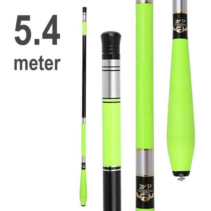Joran Tegek 5.4 Meter Pancing Rawa Telescopic Carbon Fiber