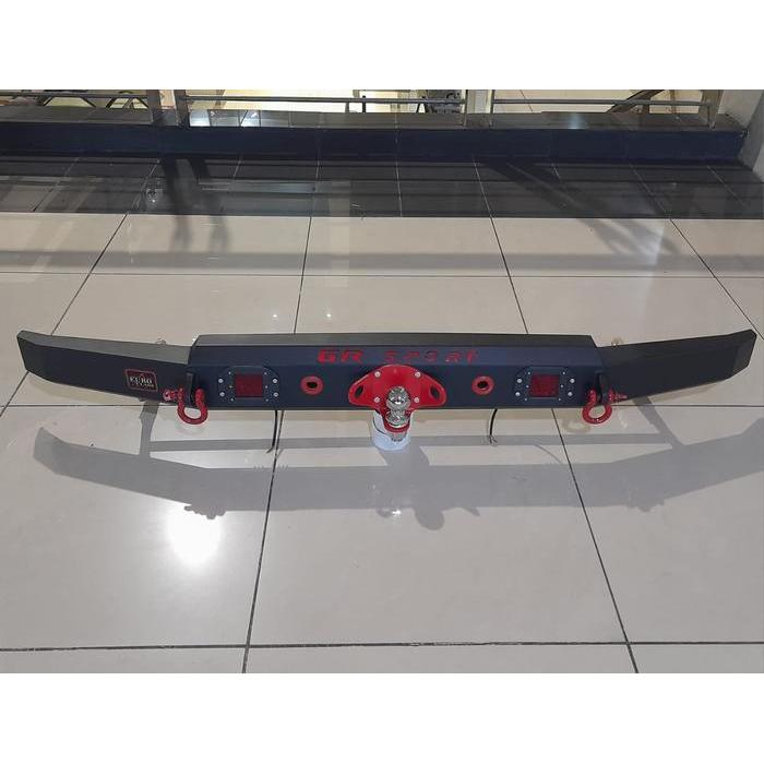 Towing Belakang Tanduk Belakang Mobil Rush GR 2018 - 2025 Custom Emboss