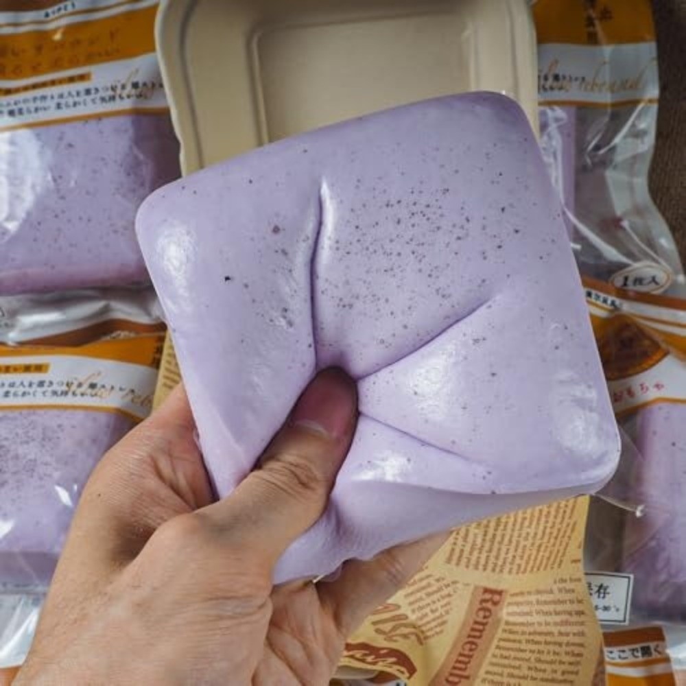 Soft Slow Rising Squishy Stress Relief Squishy Sticky Toast Squishy Calming Squishes Fidget Toys