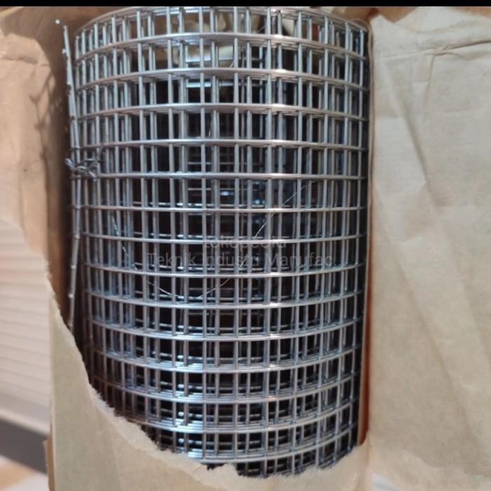 kawat mesh Galvanis ( Kawat loket galvanis) 1,2mm x 12mm x 12mm ( kawat loket Roll