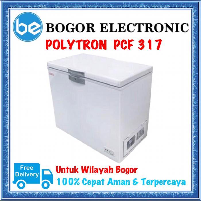 CHEST FREEZER MURAH CHEST FREEZER POLYTRON PCF317 PCF 317
