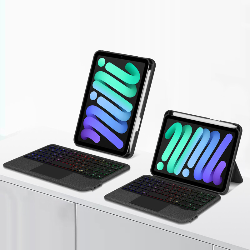 TOUCHPAD KEYBOARD FOR IPAD MINI 6 CASE FOR IPAD MINI 6 8.3 INCH TABLET FUNDA FOR IPAD MINI 7 MINI6