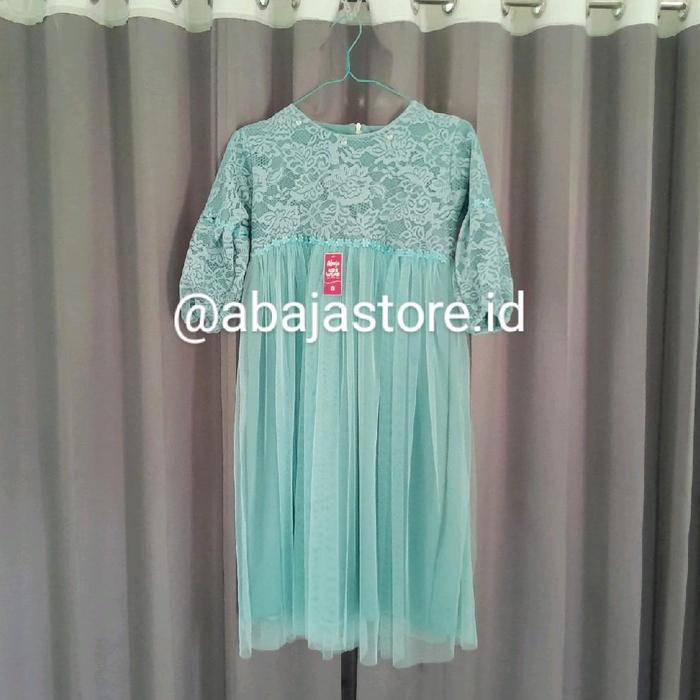 [MIX TUTU] Usia 1-15 Th Gamis Brokat Anak Mix Tutu Termurah dan Terlaris (Ada Resleting) Motif