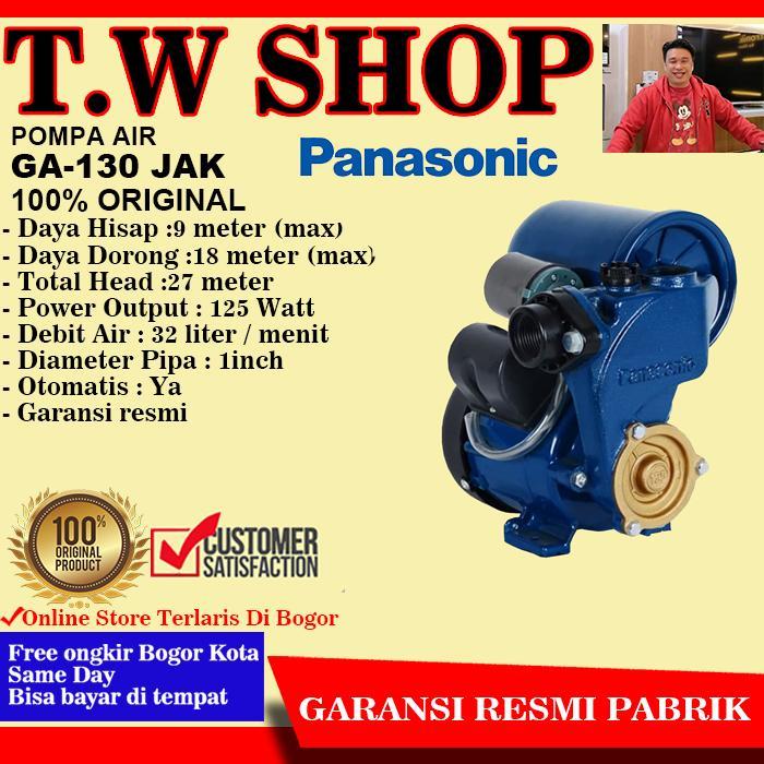 Mesin Pompa Air Panasonic Ga 130 Jak