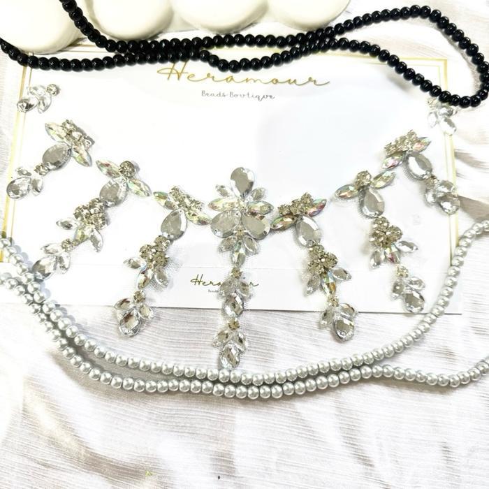 PAYET RANGKAI LEHER N05 AKSESORIS FASHION KEBAYA DAN BAJU PESTA
