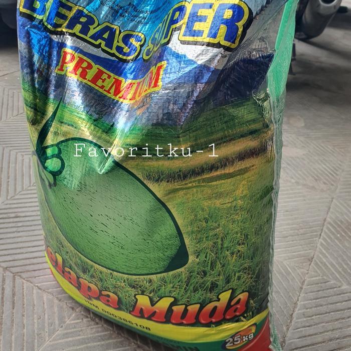 Beras Bengawan Kelapa Muda Super Punel Selevel Lopo Ijo 25 kg