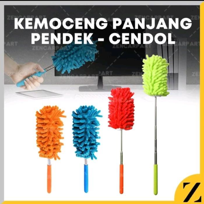 kemoceng microfiber mobil panjang pendek praktis untuk taruh