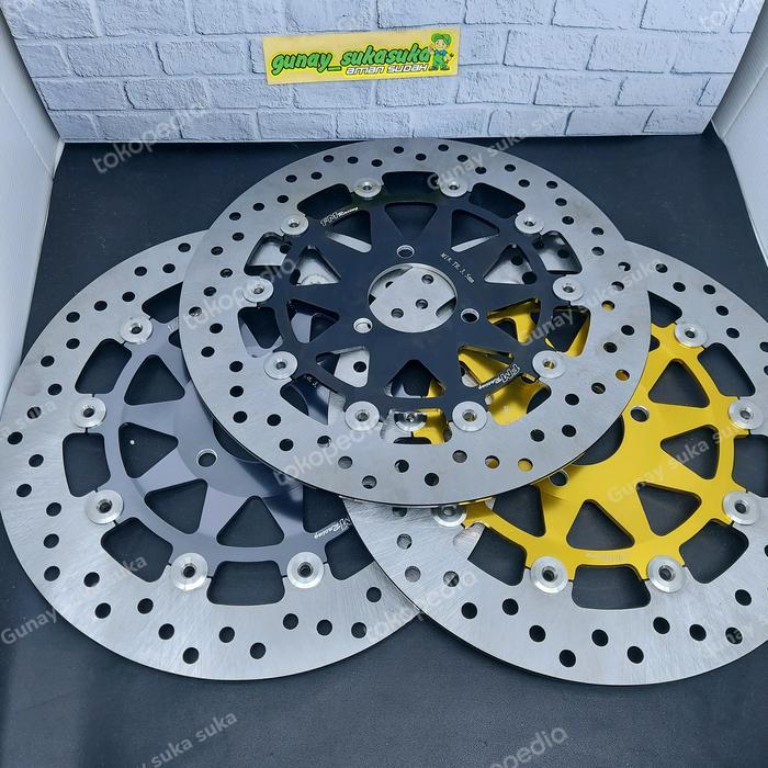 Disk Buta Cakram Depan Fm Racing Floating 300Mm For Velg Honda Ns1