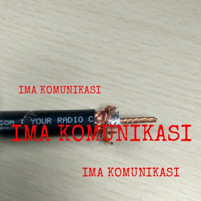 "New" Kabel Rg-8 Serabut Full tembaga Coax SMEcom