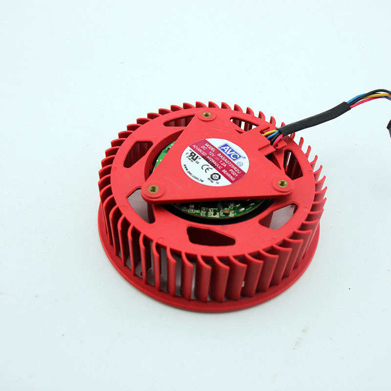 AVC BASA0725R2U ATI Graphics card Cooling fan for ATI HD5970 HD4870 HD5850 HD5870 HD4890 Graphics ca
