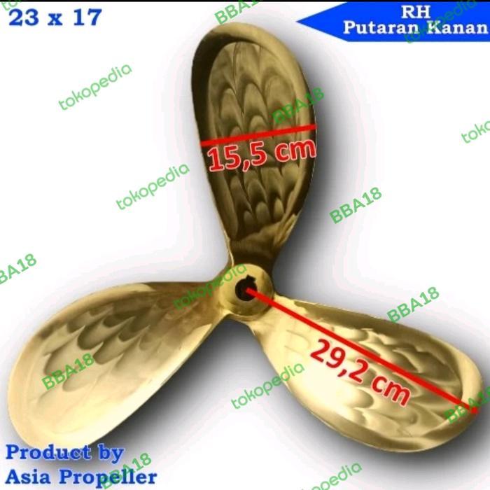 KIPAS KAPAL / BALING-BALING KAPAL / PROPELLER ASIA PROPELLER 3D 23X17