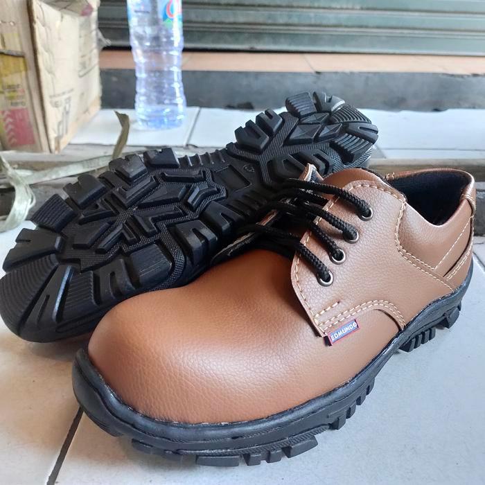 sepatu safety pria sepatu safty emdundo pendek tali