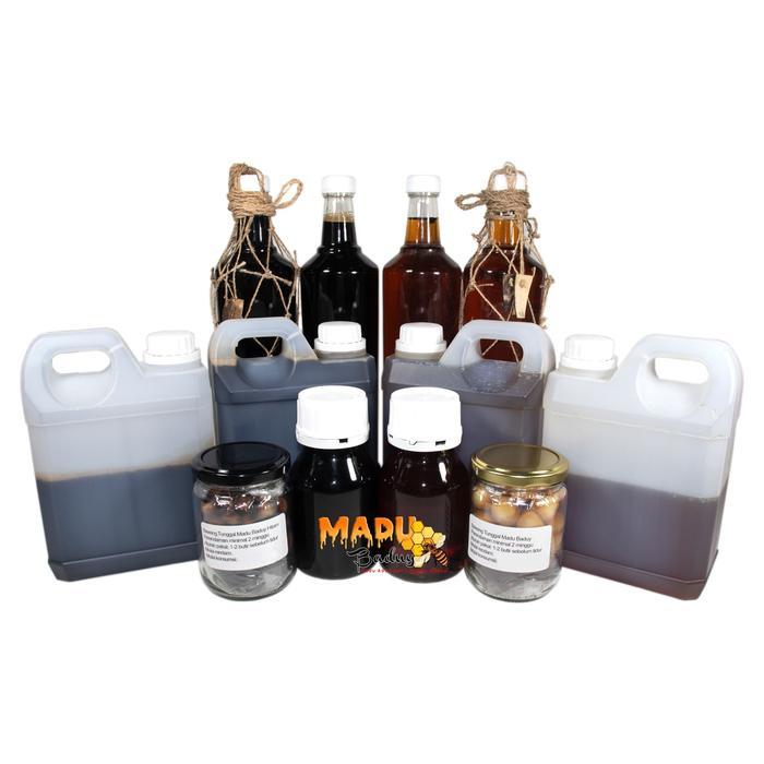 BAWANG PUTIH TUNGGAL LANANG MADU ASLI LEBAH MURNI HUTAN BADUY 250GRAM