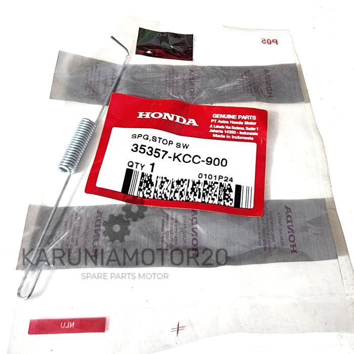 Stok Baru Per Switch Rem Belakang Supra X 125/Revo/Karisma/Blade Original AHM 35357-KCC-900