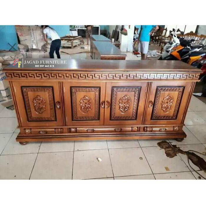 buffet bufet tv panjang meja tv ukir meja minimalis rak tv